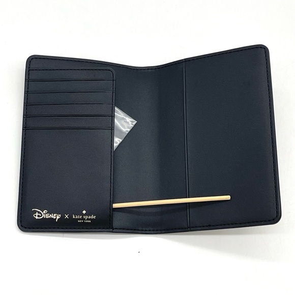 Kate Spade Disney New York Beauty And The Beast Passport Holder - Picture 3 of 4